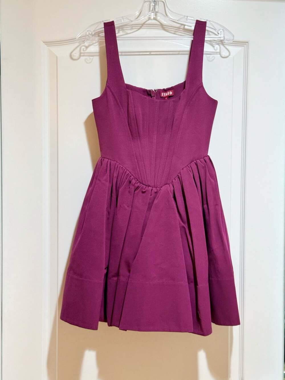 Staud Landscape Corset Minidress